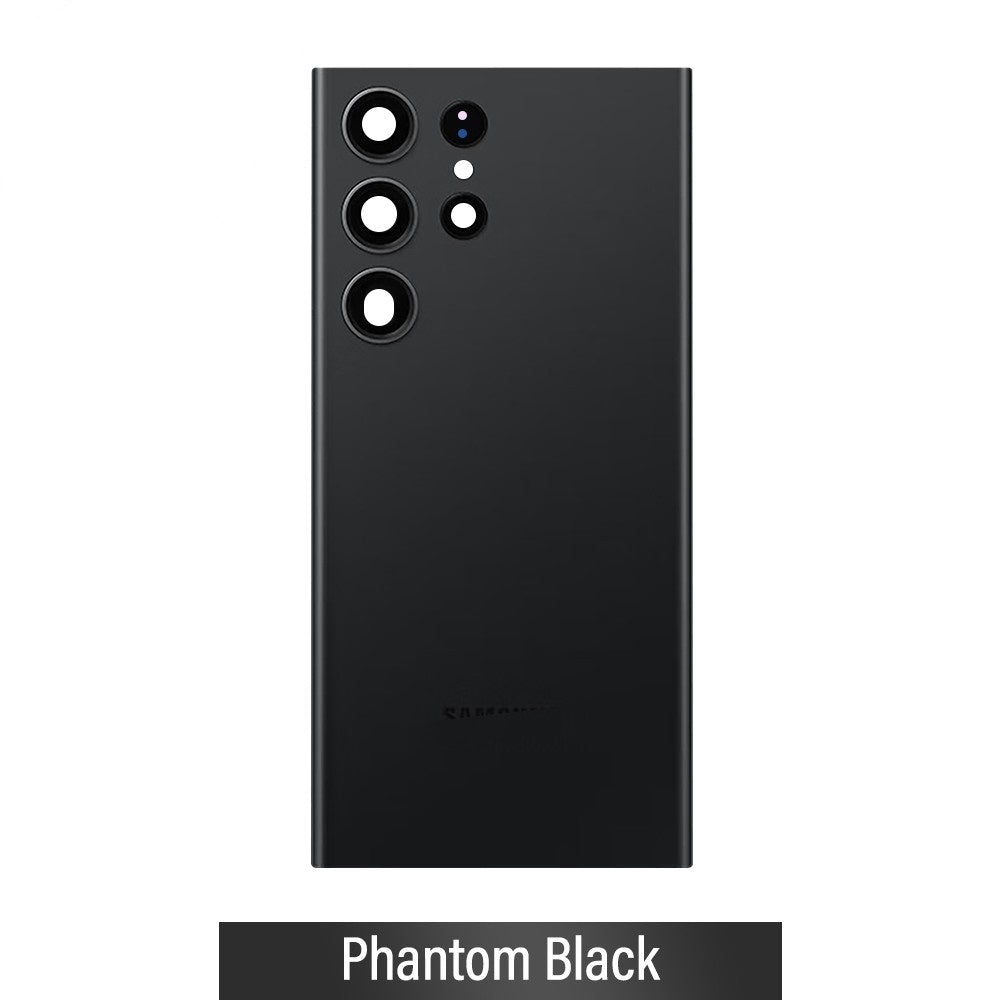 Brown Rear Cover Glass for Samsung Galaxy S23 Ultra S918B-Phantom Black Brown Rear Cover Glass for Samsung Galaxy S23 Ultra S918B-Phantom Black